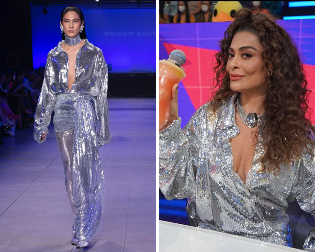 Weider and Juliana paes parade (Photo: Publicity / Reprdoução / Instagram / @ Caldoiraonaglobo) Weider and Juliana paes parade (Photo: Publicity / Reprdoução / Instagram / @ Caldoiraonaglobo)
