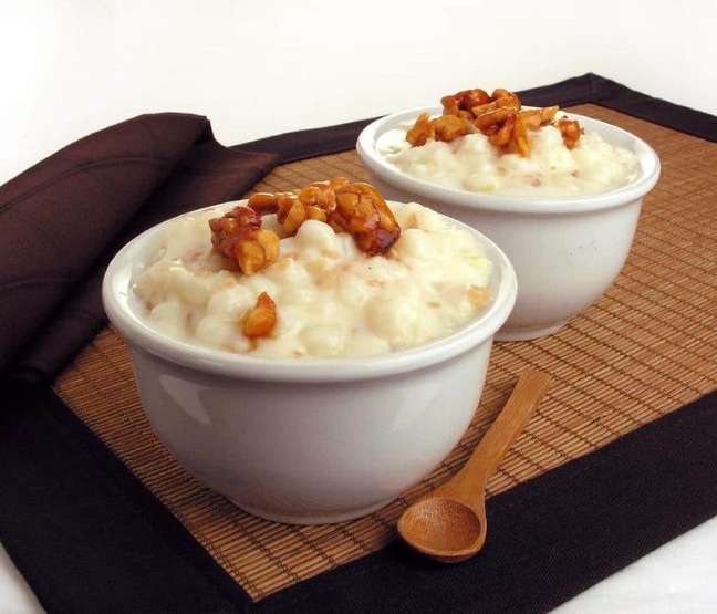 Sweet little man with condensed milk and peanuts - Reproduction: Guia da Cozinha Sweet little man with condensed milk and peanuts - Reproduction: Guia da Cozinha