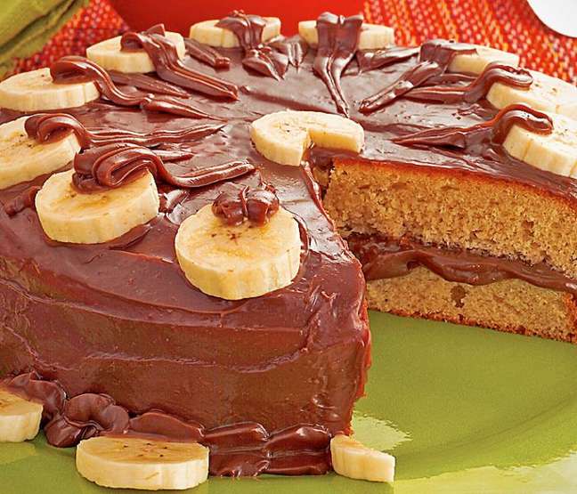 Chocolate banana cake - Chocolate banana cake -