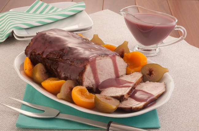 Loin with wood sauce |  Photo: Cooking Guide