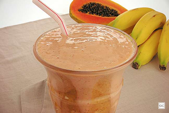Nutritious smoothie to start the day right with your vegan breakfast - Photo: Guia da Cozinha