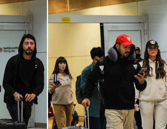 Former reality show contestants arrive in Brazil