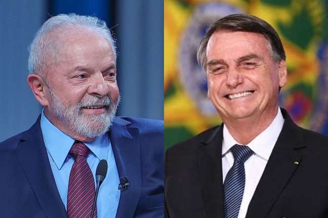 Lula (PT) e Bolsonaro (PL) disputam a Presidência da República