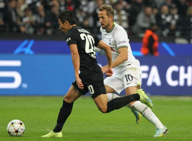 Frankfurt und Tottenham haben die Anzeigetafel im Champions-League-Spiel nicht bewegt (DANIEL ROLAND / AFP)