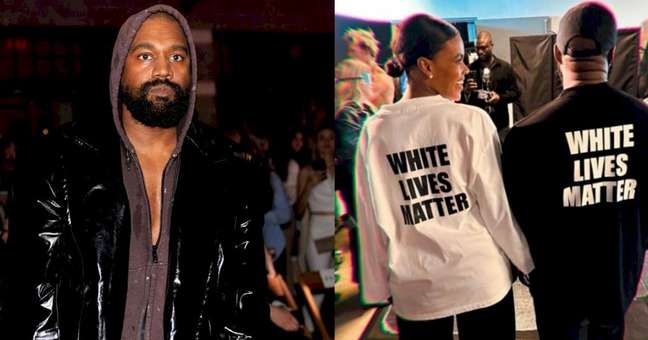 Kanye West wears the “White Lives Matter” shirt and shocks the fans Kanye West wears the “White Lives Matter” shirt and shocks the fans