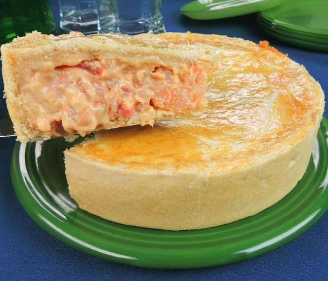 Creamy Shrimp Pie - Creamy Shrimp Pie -