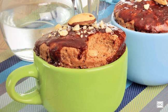 Bolo de caneca sem glúten – Foto: Guia da Cozinha