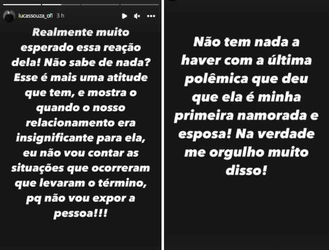 Lucas Souza retorts Jojo Todynho: Lucas Souza retorts Jojo Todynho: