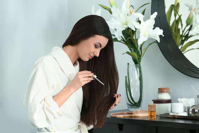 Treating your hair with natural oils helps with hydration Treating your hair with natural oils helps with hydration