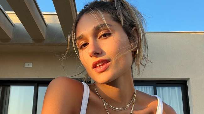 Sasha Meneghel’s look for her father’s wedding steals the show