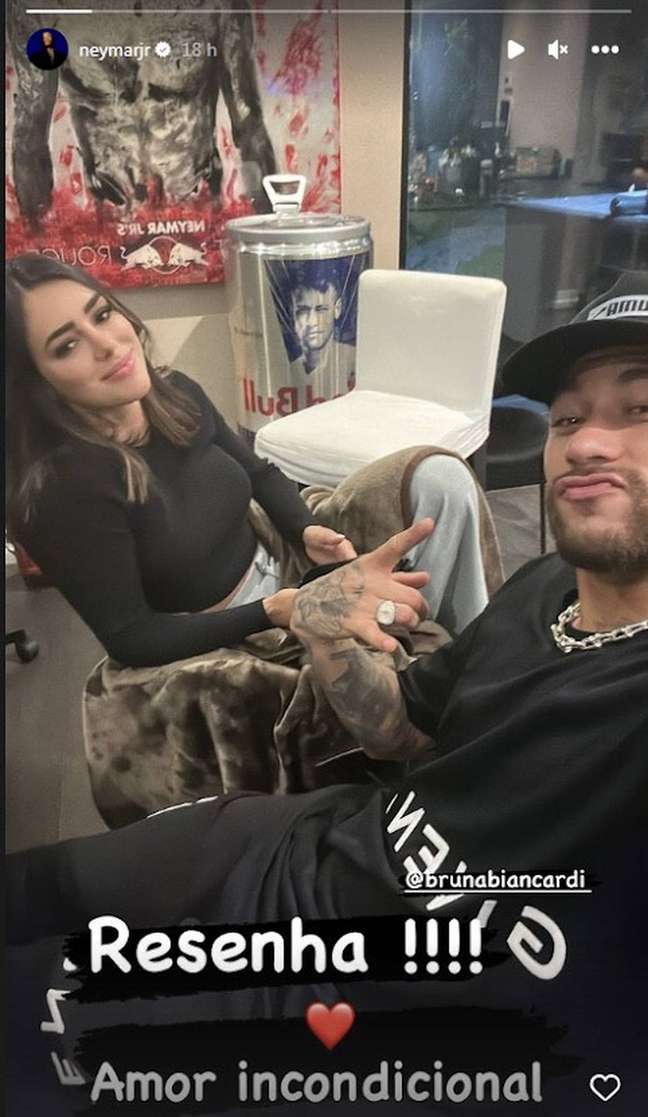 Neymar meets Bruna Biancardi again after the breakup and declares: ‘Unconditional love’