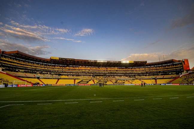 Estádio Monumental de Guayaquil será palco da final entre Flamengo e Athletico (Foto: Marcelo Cortes/Flamengo)