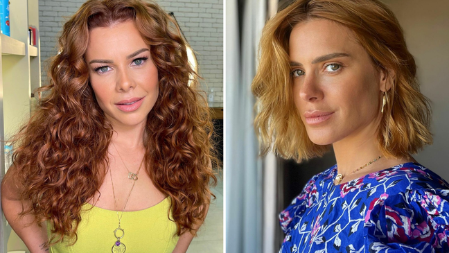 Fernanda Souza and Carolina Dieckmann Fernanda Souza and Carolina Dieckmann