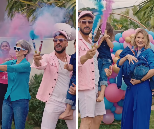 The revelation of the ex-Globo’s tea is marred by disaster and the actor does not know the sex of the child The revelation of the ex-Globo’s tea is marred by disaster and the actor does not know the sex of the child