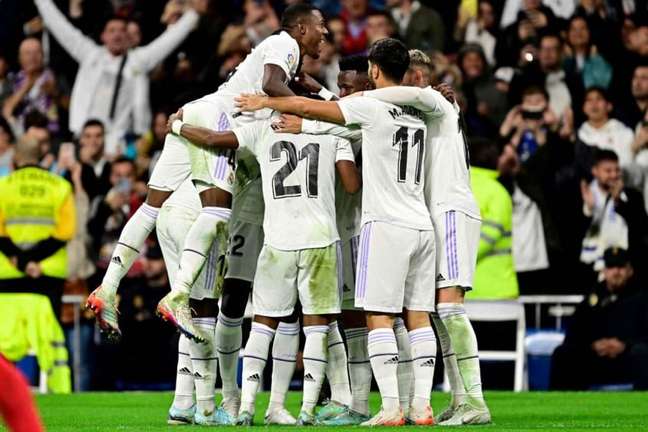 Real goleada al Espanyol (Foto: Javier Soriano/AFP)