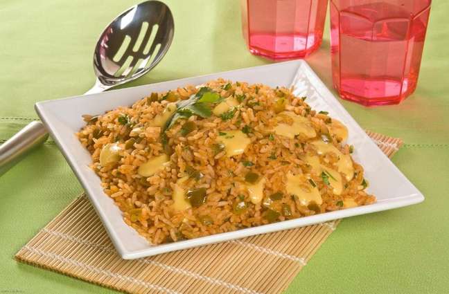 Mexican spiced rice - Photo: Guia da Cozinha Mexican spiced rice - Photo: Guia da Cozinha