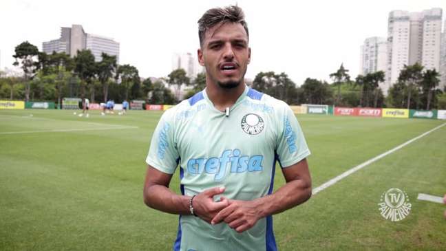 Gabriel Menino revela ansiedade por título brasileiro do Palmeiras: 'Já estava até comemorando'