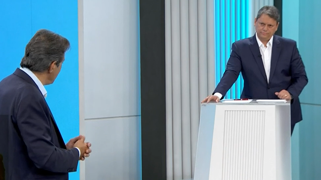 Tarcísio ou Haddad: quem ganhou o debate da Globo? Veja o que dizem  analistas