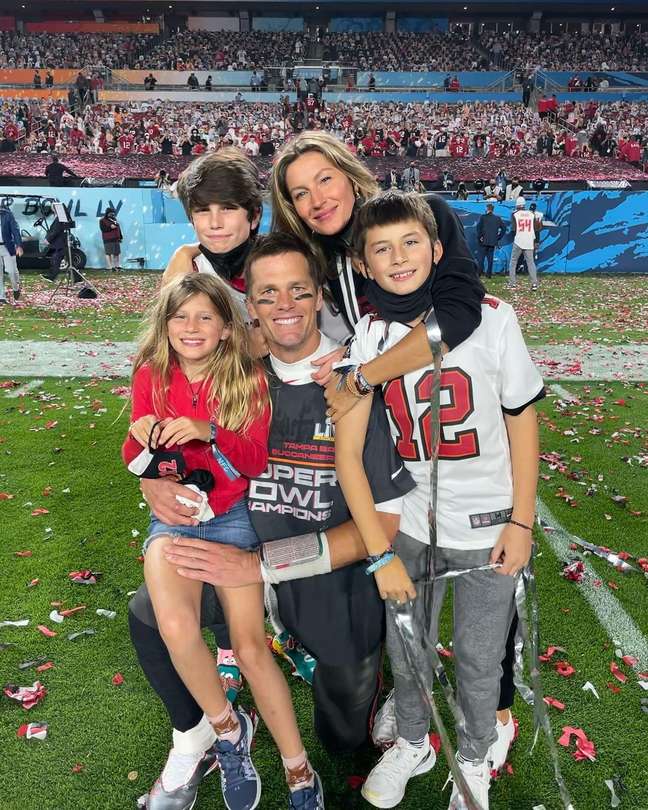 Gisele Bundchen and her family Gisele Bundchen and her family