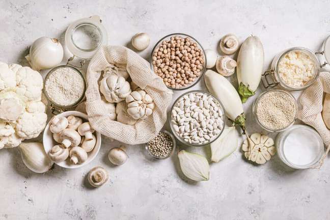 White foods - Photo: Shutterstock White foods - Photo: Shutterstock