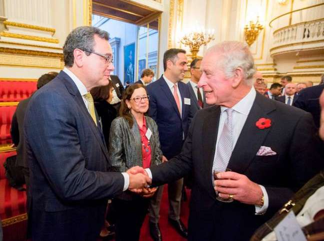 Fausto Ribeiro and King Charles III met in London before COP27