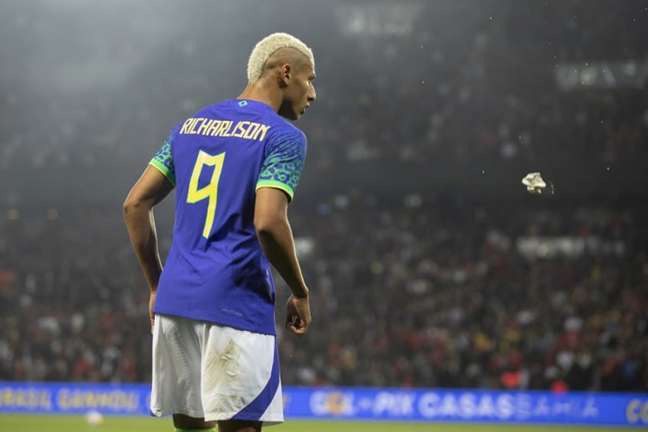 Richarlison terá a missão de encerrar o 'fantasma' da camisa 9 da Seleção  nas últimas Copas