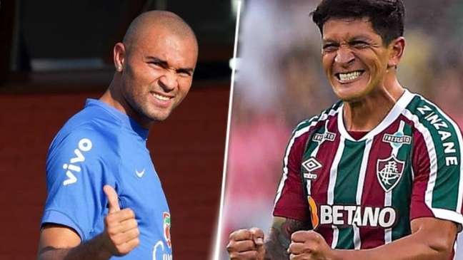 Afonso Alves y Cano comparados por el periodista Mauro Cesar (Foto: Reproducción Divulgación / Fluminense)
