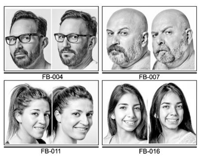 Quatro pares, inclu&iacute;dos no estudo, que apresentam semelhan&ccedil;as em seu DNA