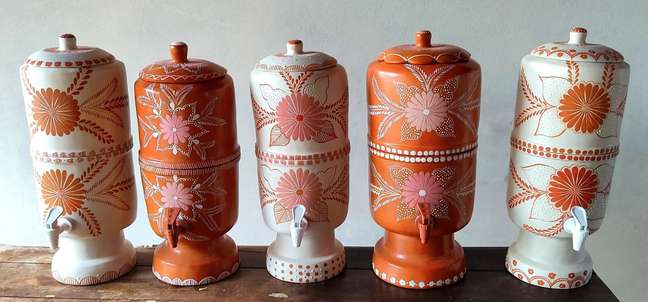 31. Cheerful and creative decoration with an ornate clay filter. Source: Know the Mines 31. Cheerful and creative decoration with an ornate clay filter. Source: Know the Mines