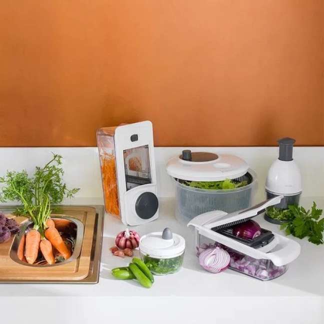 Salad dryer - TokStok R $ 109.90. Salad dryer - TokStok R $ 109.90.
