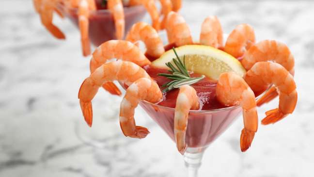 Friday at home?  Make a shrimp cocktail to enjoy