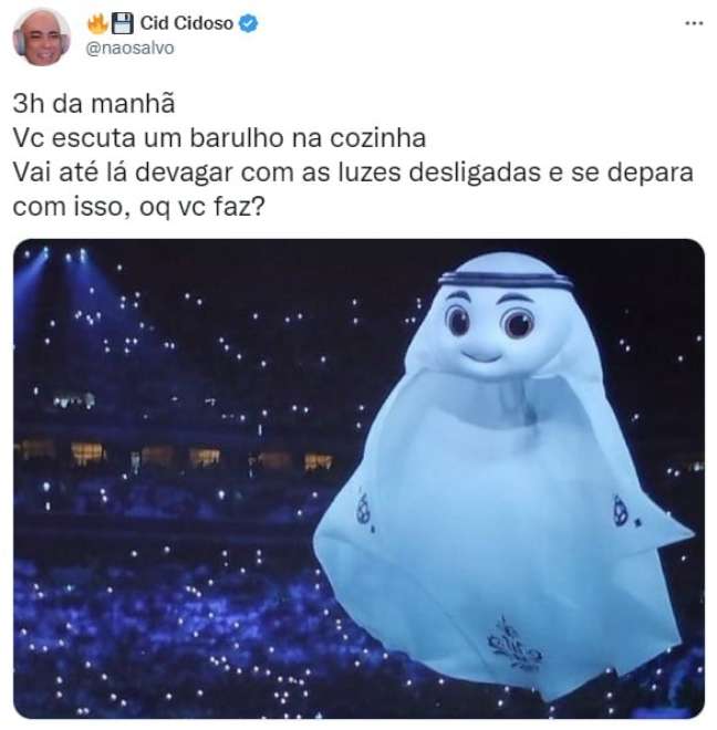 Copa do Mundo do Qatar: torcedores fazem memes com Cerim&ocirc;nia de Abertura do Mundial.