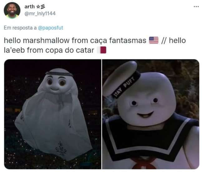Copa do Mundo do Qatar: torcedores fazem memes com Cerim&ocirc;nia de Abertura do Mundial.