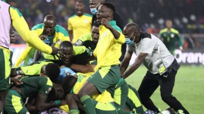 Senegal gana su primer título en 2021 (KENZO TRIBOUILLARD / AFP)