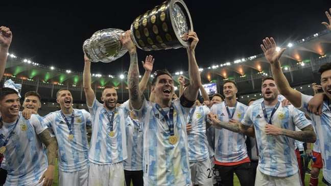 Argentina es el vigente campeón de la Copa América (CARL DE SOUZA / AFP)