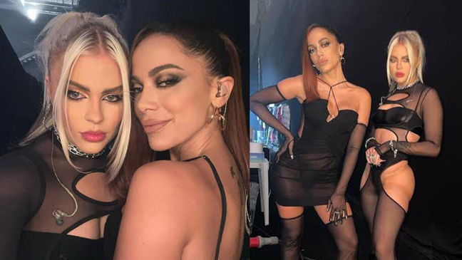 Luisa Sonza and Anitta experience a tense atmosphere during the Latin Grammy Awards