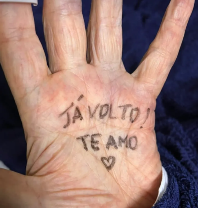 Message from Erasmo Carlos' wife to the singer Message from Erasmo Carlos' wife to the singer