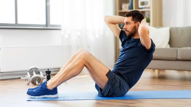 The trainer explains how to lose belly fat fast