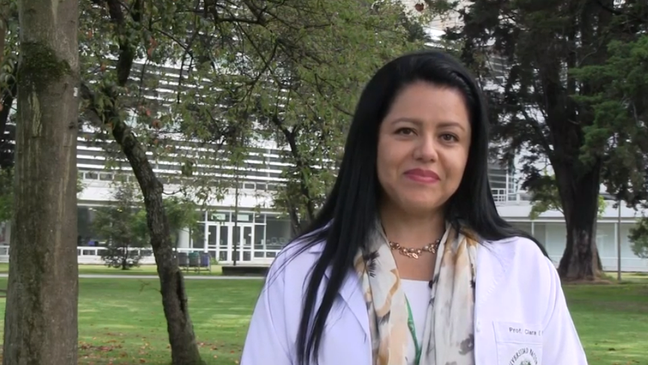 Clara Eugenia Pérez Gualdrón is Vice President of the Latin American Diabetes Association and Associate Professor at the Faculty of Medicine of the National University of Colombia