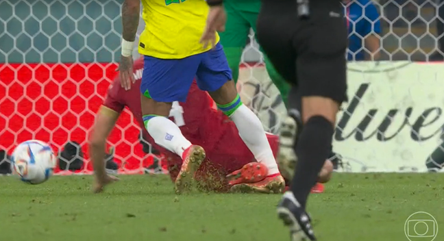 Neymar was injured in Brazil's first match 