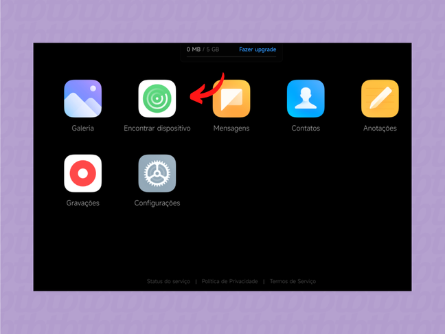 Enter the Xiaomi device tracker 