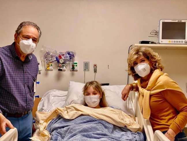 Marcello Bronstein received the transplant from his 22-year-old daughter Ana Marcello Bronstein received the transplant from his 22-year-old daughter Ana