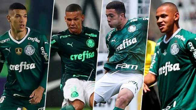 Palmeiras deve aproveitar quatro destaques da base no time profissional