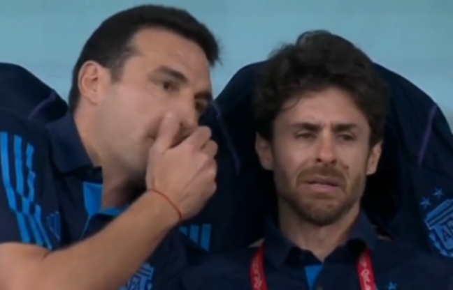 Aimar was moved by Messi's goal against Mexico (Photo: Replay) Aimar was moved by Messi's goal against Mexico (Photo: Replay)