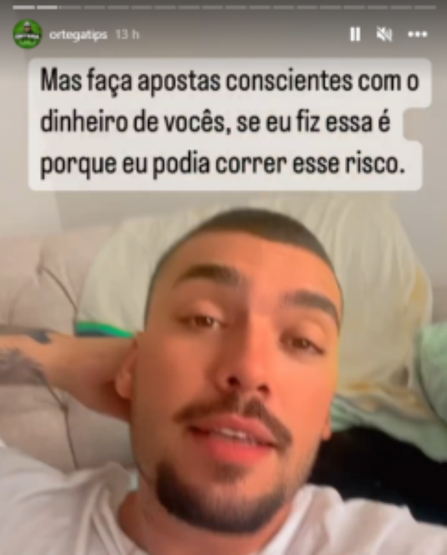 The influencer lost 30 thousand BRL in the bet on the 2022 World Cup (Photo: reproduction) The influencer lost 30 thousand BRL in the bet on the 2022 World Cup (Photo: reproduction)