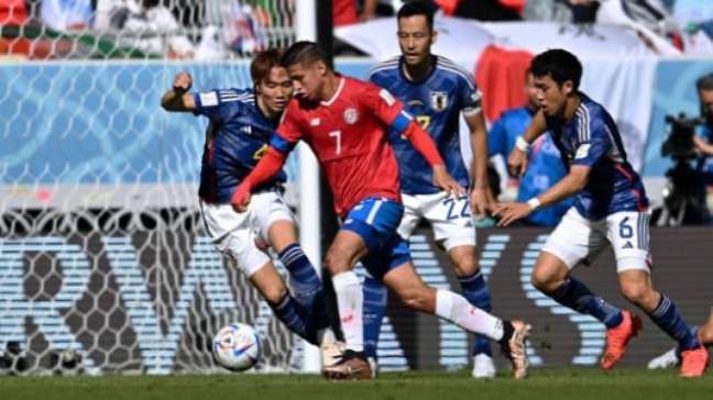 Costa Rica surpreende, vence o Jap&Atilde;&pound;o e ajuda Alemanha pelo Grupo E da Copa  do Mundo
