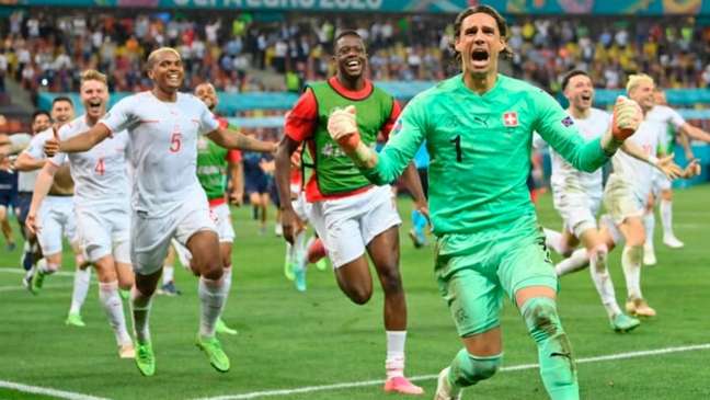 Yann Sommer foi o herói da classificação sobre a França na último Eurocopa (Divulgação/ Twitter)