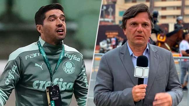 Justiça rejeita queixa-crime de Abel Ferreira contra Mauro Cezar Pereira