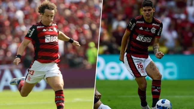 David Luiz e Ayrton Lucas seguem com situação indefinida no Flamengo
