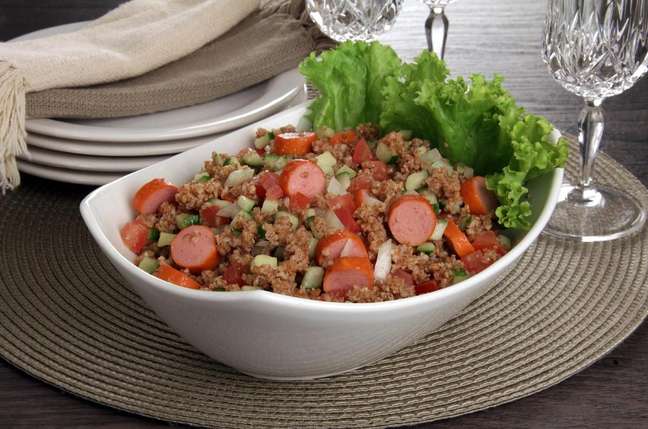 Tabbouleh with sausage: a recipe that promises to be a hit in your home!